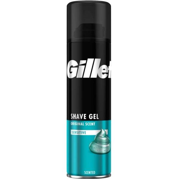 Gillette żel do golenia Classic Sensitive 200ml