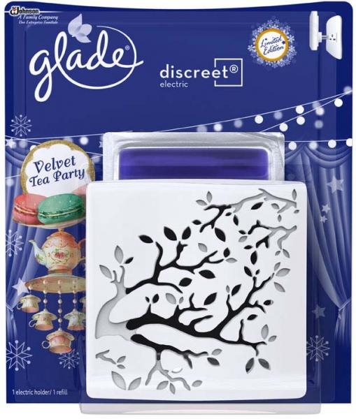 Glade by Brise Discreet Electric Velvet Tea Party elektryczny odświeżacz powietrza