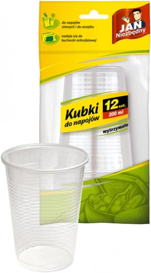 Jan Niezbędny kubki do napojów 12 szt. 200ml 