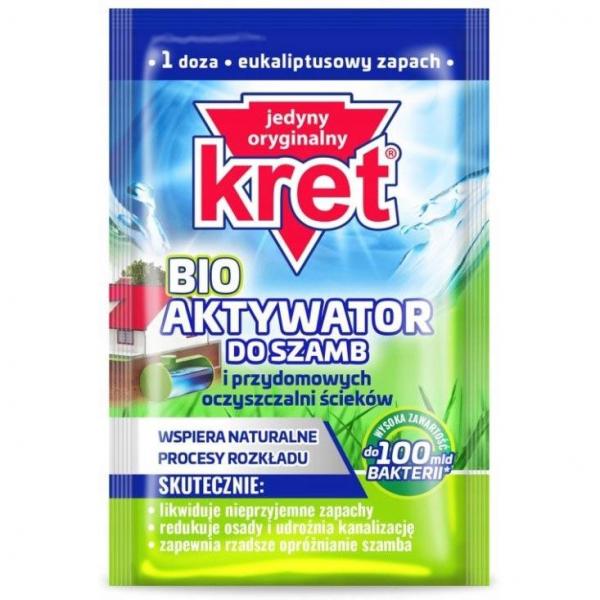 Kret Bio aktywator do szamb DISPLAY 20X25g