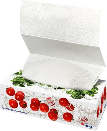 Mola ręczniki papierowe w listkach 80 szt.