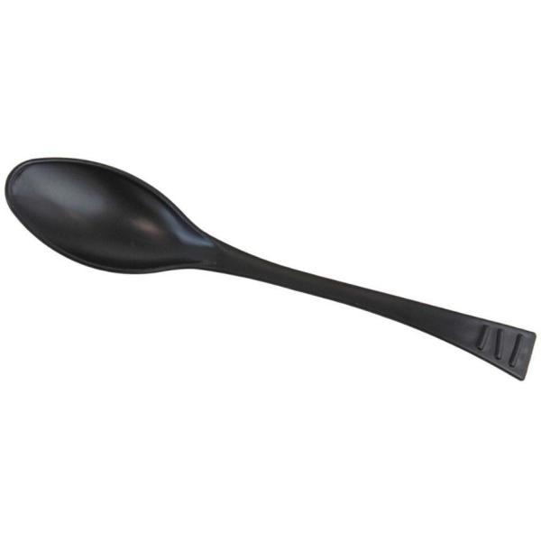Servipack TREUSE150N łyżeczka plastikowa 15cm czarna 40 szt.
