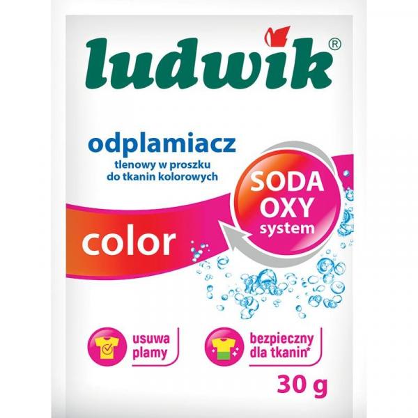 Ludwik odplamiacz w proszku Color 18x30g
