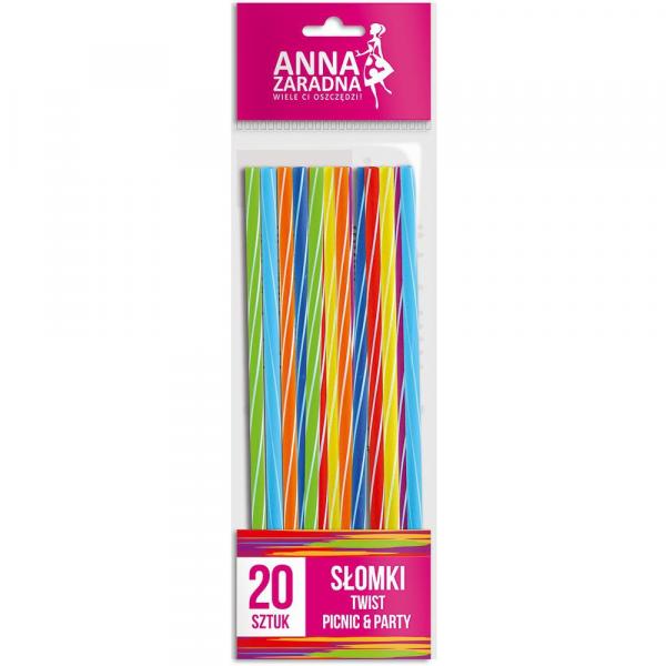 Anna Zaradna słomki 20 sztuk