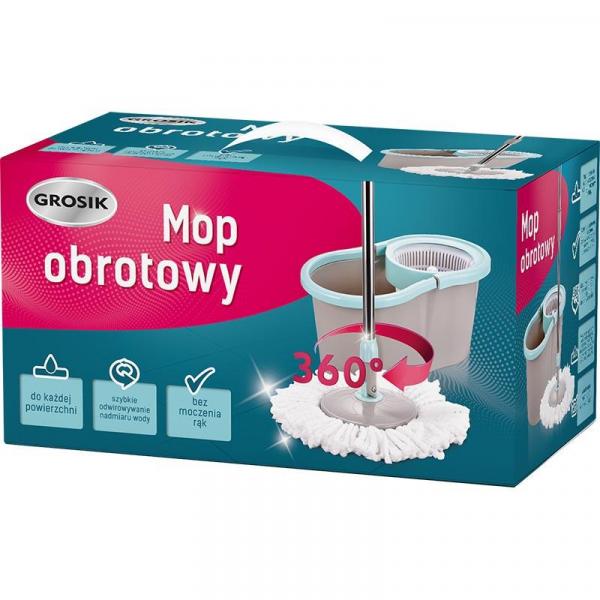 Grosik mop płaski obrotowy 360*

