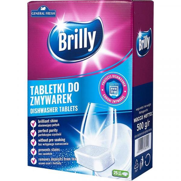 General Fresh Brilly tabletki do zmywarek 25 sztuk
