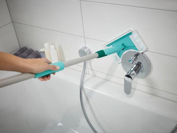 Leifheit myjka łazienkowa Bath Cleaner z drążkiem teleskopowym 150 41700 