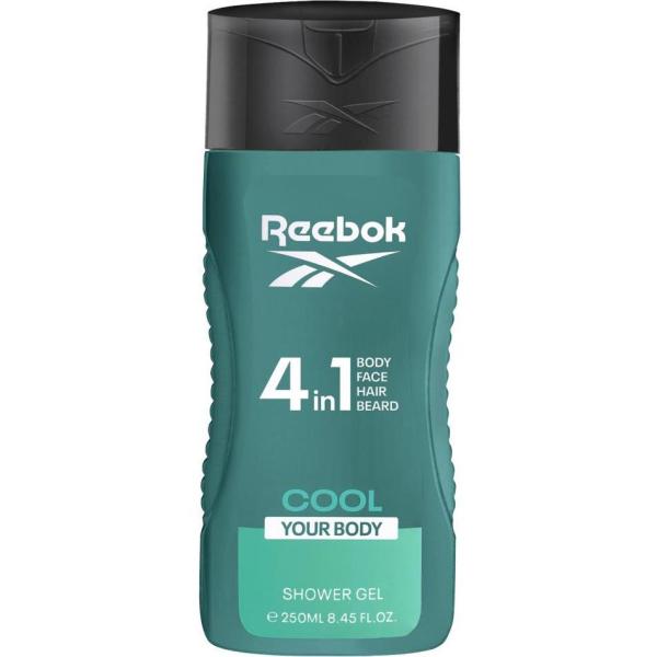 Reebok Men żel pod prysznic 4w1 400ml Cool Your Body