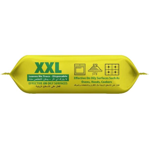 Fresh Days ścierki – ręczniki odtłuszczające do powierzchni XXL 100 sztuk Lemon