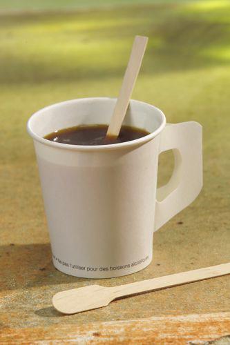 Papstar mieszadełka drewniane 13cm 1000 sztuk
