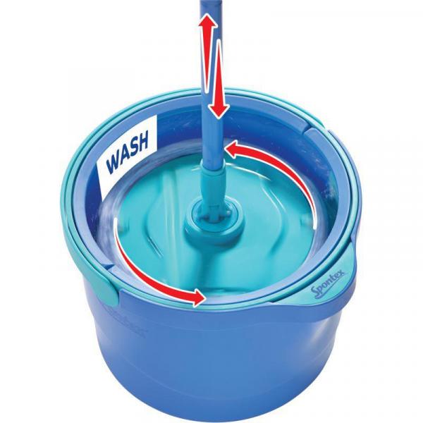 Spontex mop płaski obrotowy Aqua Revolution