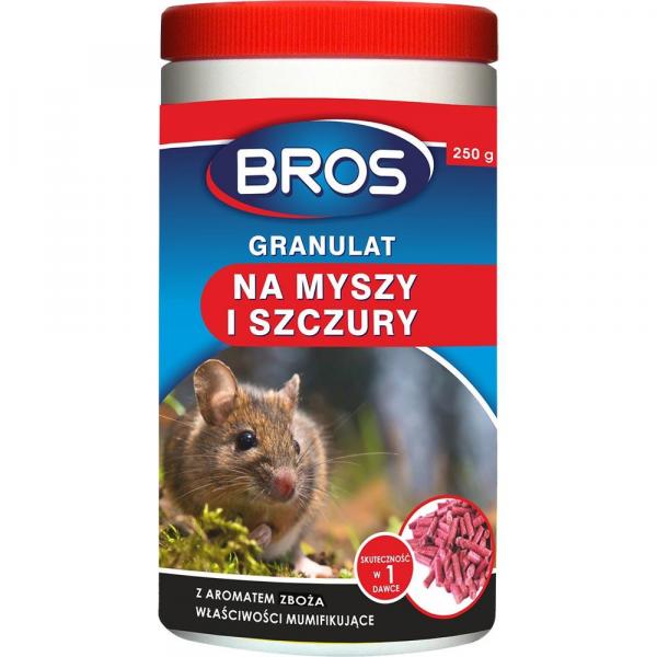 Bros granulat na myszy i szczury 250g