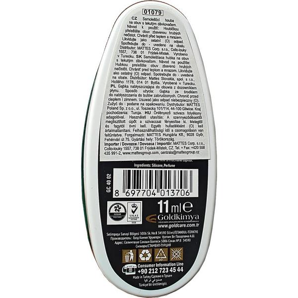 Mattes Gold Care gąbka do butów nabłyszczająca 11ml