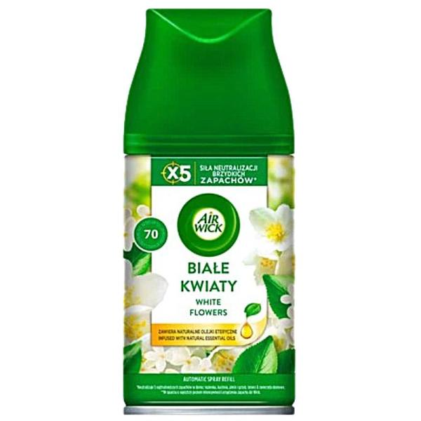 Air Wick Freshmatic zapas białe kwiaty 250 ml