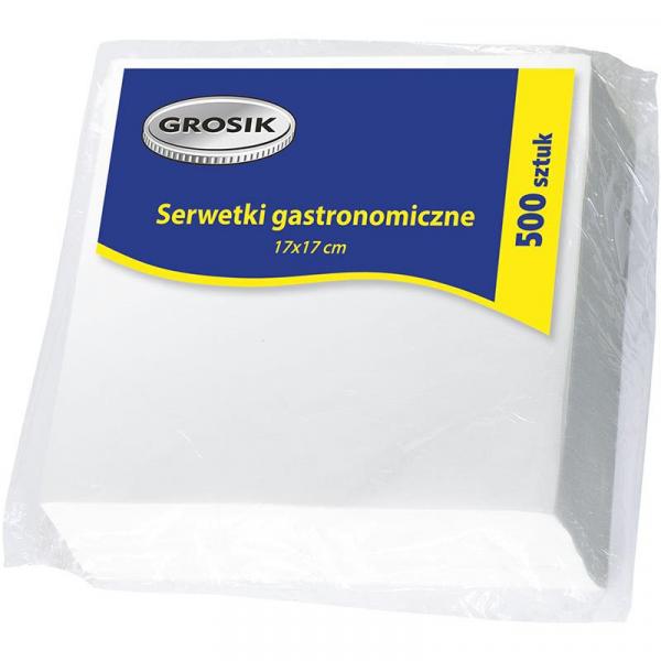 Grosik serwetki 17x17 500 sztuk
