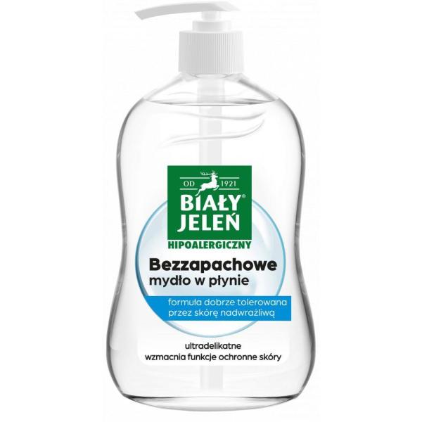 Biały Jeleń mydło w płynie 300ml Bezzapachowe
