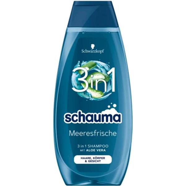Schauma szampon 3w1 400ml Meeresfrische Aloe Vera