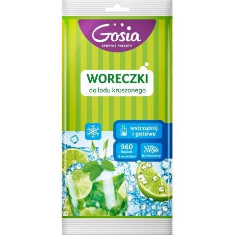 Gosia woreczki do lodu „wstrząśnij i gotowe” 960 kostek
