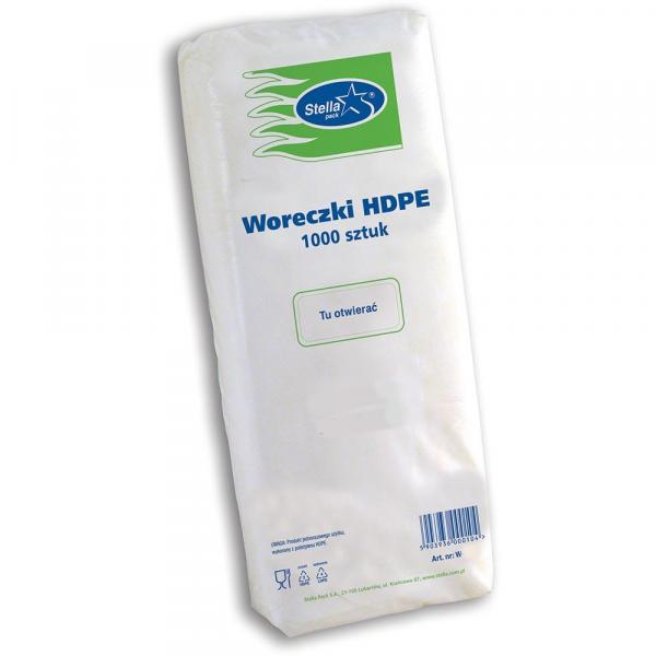 Stella woreczki foliowe HDPE 1000 sztuk 14x4x26cm
