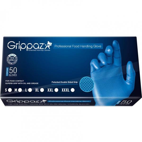 Grippaz rękawice nitrylowe super mocne rozm. M 50 sztuk