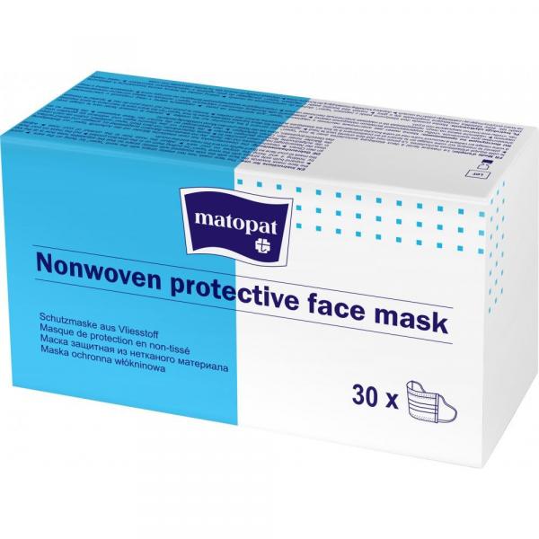 Matopat maseczka ochronna 3-warstwowa 30 sztuk

