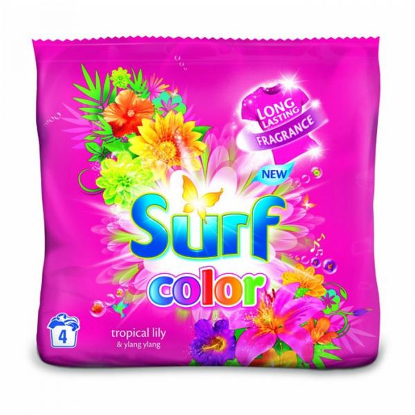 Surf proszek do prania 280g Color różowy