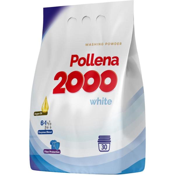 Pollena 2000 proszek do prania 1,65kg Biel