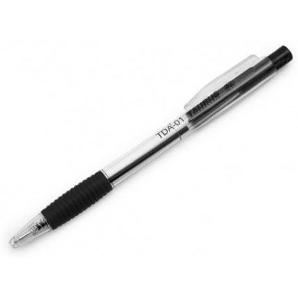 Taurus TDA-01 długopis automatyczny 0,7mm 50 sztuk Czarny
