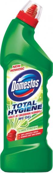 Domestos Total Hygiene żel do wc 700ml Lime Fresh
