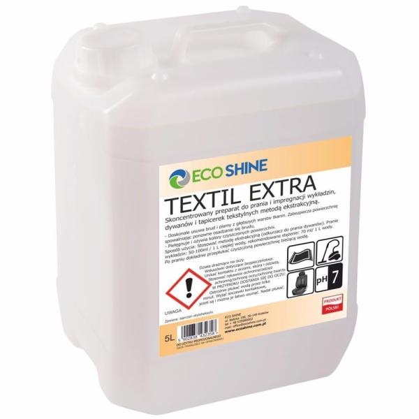 Eco Shine Textil Extra 5L koncentrat do ekstrakcyjnego prania i impregnacji tekstyliów