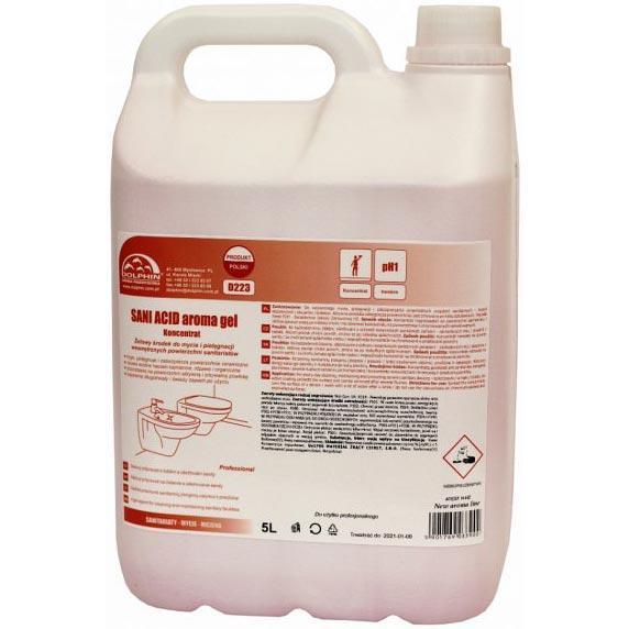 Dolphin Sani Acid aroma gel D223/5 Professional do mycia sanitariatów 5L