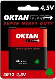 Oktan baterie cynkowe 3R12 płaska 4,5V 1szt.
