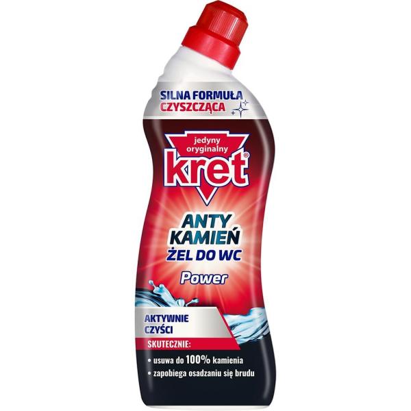 Kret Power 750 ml - żel do WC