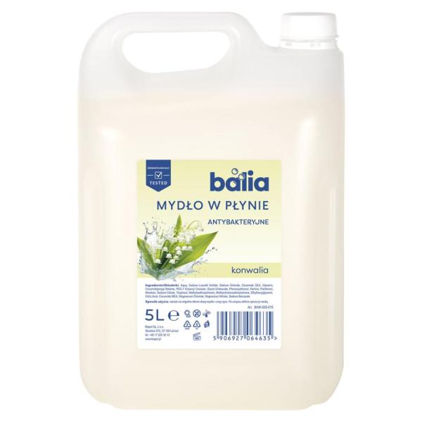 Bispol Balia mydło w płynie antybakteryjne zapas 5L Konwalia (BHW-005-015) 