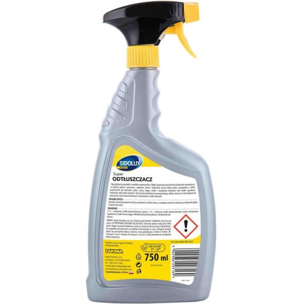 Sidolux PROFI środek do odtłuszczania 750ml