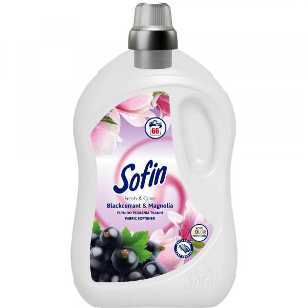 Sofin płyn do płukania tkanin 3,3L Black Currant & Magnolia