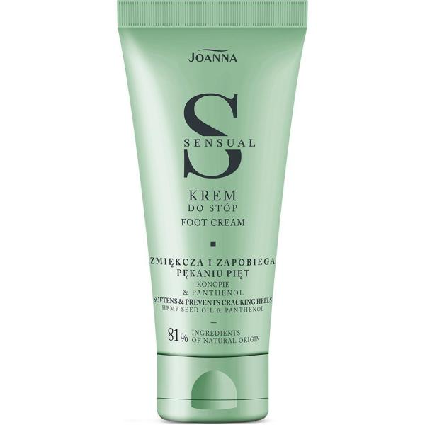 Joanna Sensual krem do stóp 100g Konopie i Panthenol