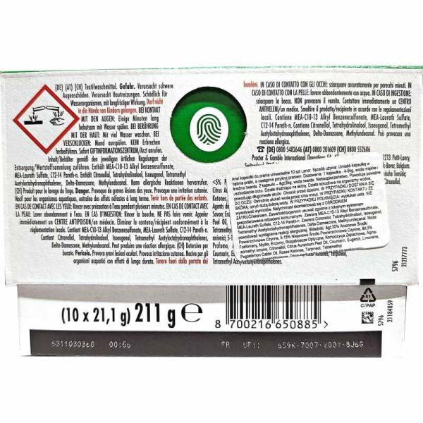 Ariel 4in1 Pods kapsułki do prania tkanin 10szt.