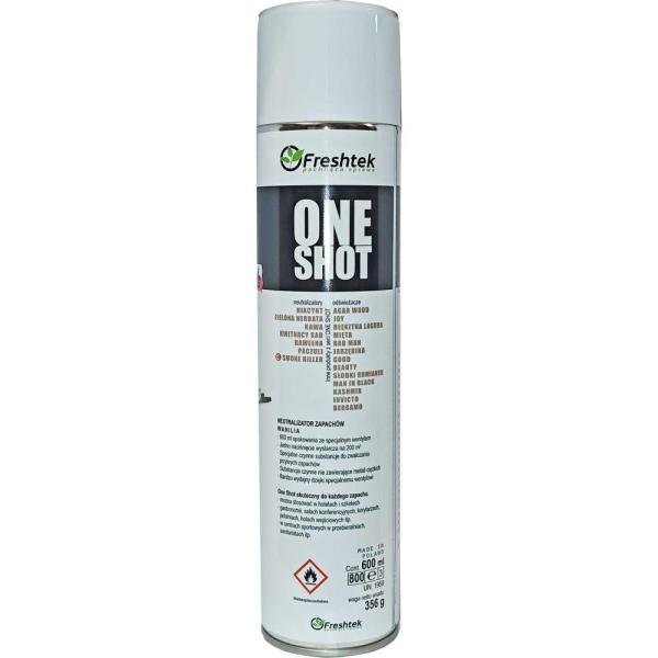 Freshtek One Shot neutralizator powietrza 600ml Wanilia