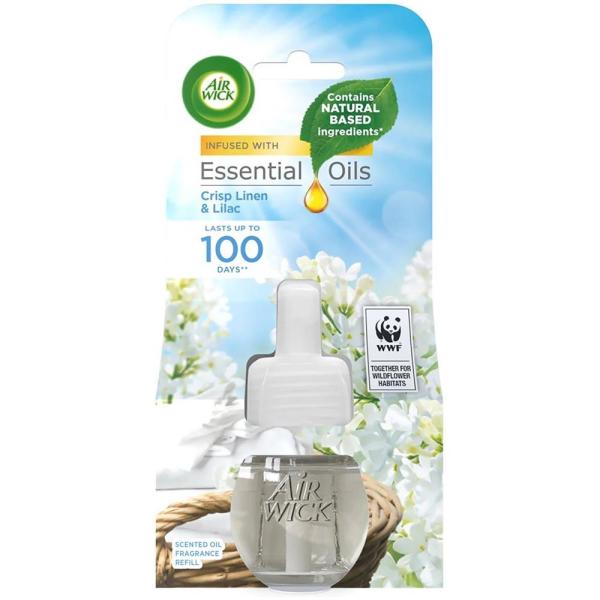 Air Wick elektryczny wkład Len i Lilak