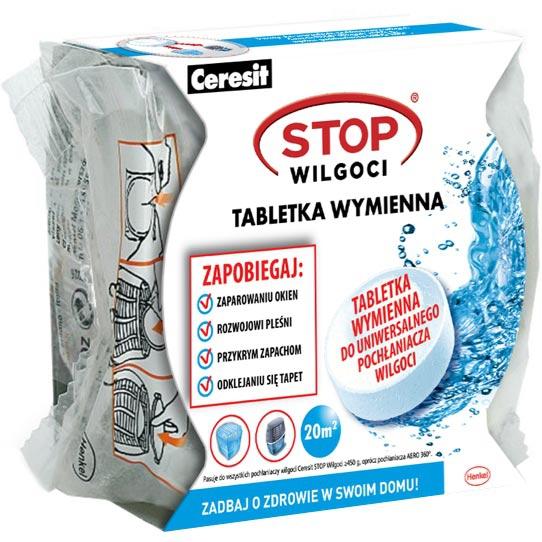 Ceresit tabletka do uniwersalnego pochłaniacza wilgosci 450g