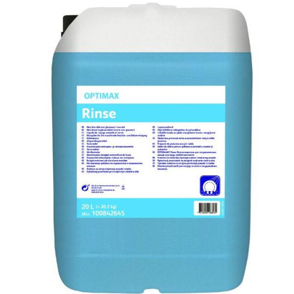 Optimax Rinse 20L nabłyszczacz do zmywarek