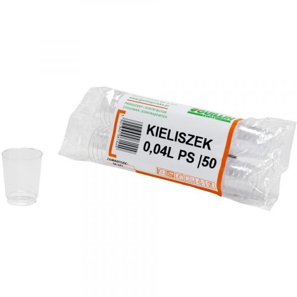 Guillin kieliszek jednorazowy PS 40ml 50 sztuk

