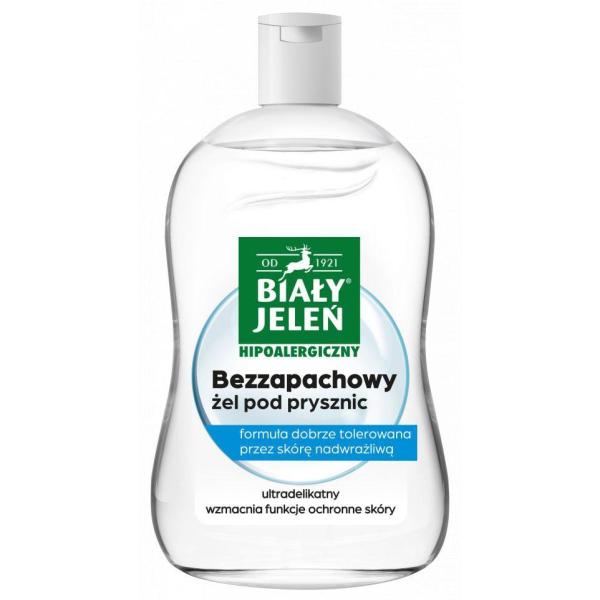 Biały Jeleń żel pod prysznic 500ml Bezzapachowy