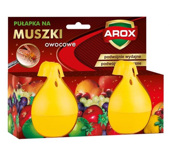 Arox pułapka gruszka na muszki owocówki 2 sztuki