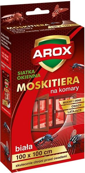 Arox moskitiera na komary 100x100 cm biała