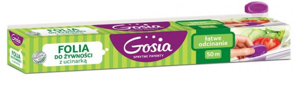 Gosia folia do żywności z ucinarką 50m