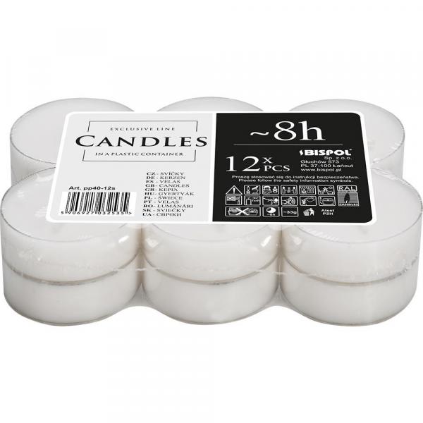 Bispol podgrzewacze bezzapachowe 12szt.
