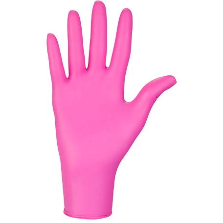 Nitrylex Rękawice Nitrylowe Collagen L 100szt różowe