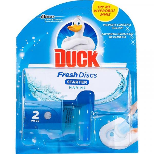 Duck Fresh Disc żelowy krążek do WC Starter Marine 2 discs
